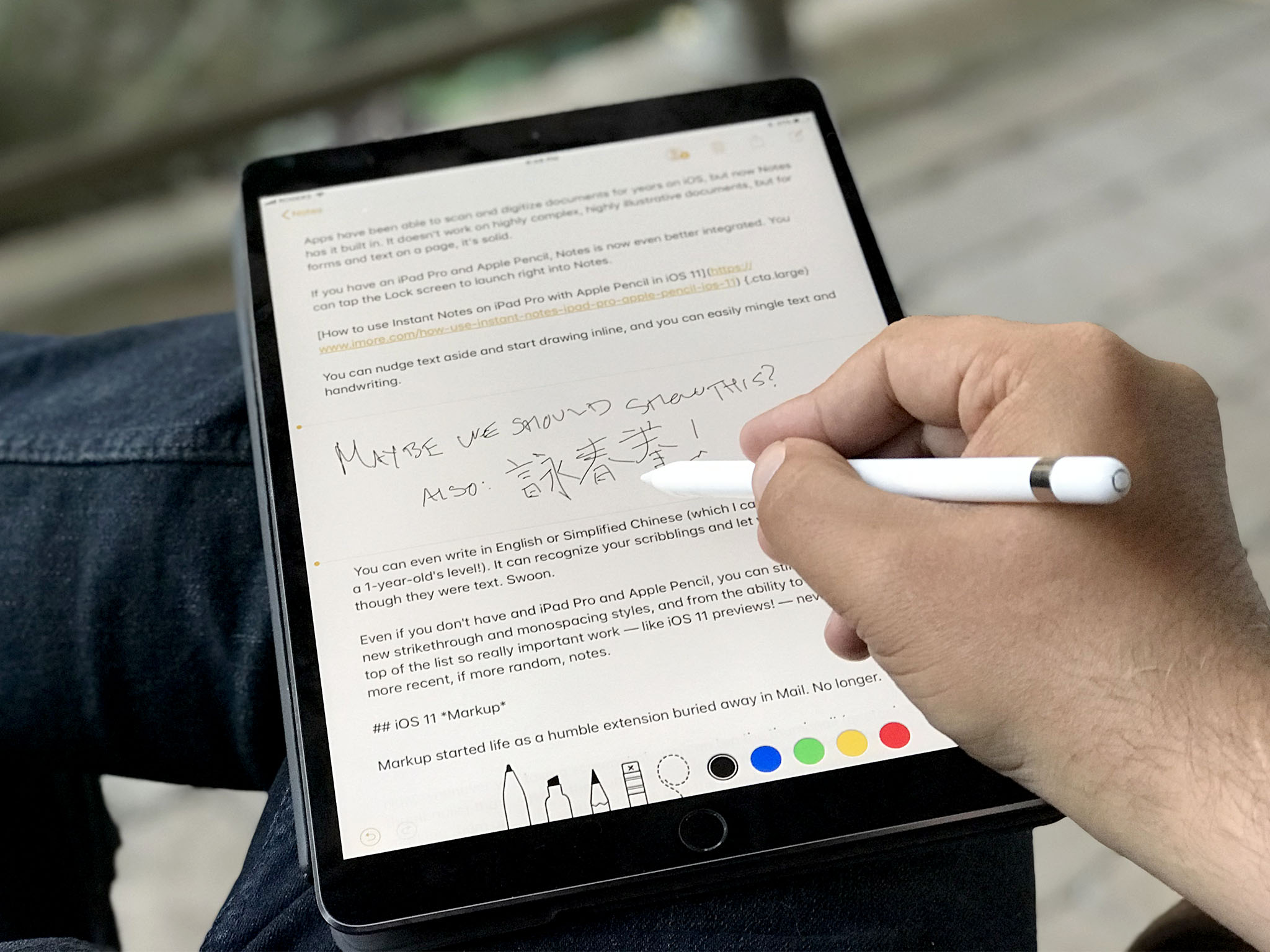 best apps for note taking on ipad with apple pencil